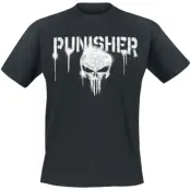 The Punisher - Marvel T-shirt - Punisher Graffiti - S XXL - för Herr - svart