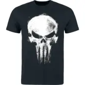 The Punisher - Marvel T-shirt - Punisher Skull - Heavyweight - M XXL - för Herr - svart