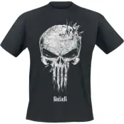 The Punisher - Marvel T-shirt - Skull Blast - S XXL - för Herr - svart