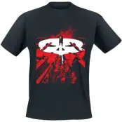 The Punisher - Marvel T-shirt - Stand Off - S XXL - för Herr - svart