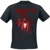 The Punisher - Marvel T-shirt - Standing and Ready to Fight - S XXL - för Herr - svart