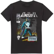 The Punisher - Marvel T-shirt - The Punisher - serieomslag i retrostil - M 3XL - för Herr - svart