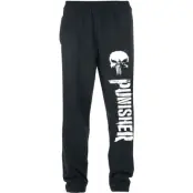 The Punisher - Marvel Träningsbyxor - Logo - S XL - för Herr - svart