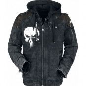 The Punisher - Marvel Vinterjacka - Skull - S XL - för Herr - svart