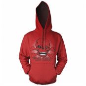 The Red Skull Hoodie, Hooded Pullover