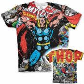 Thor Comics Allover T-Shirt, T-Shirt