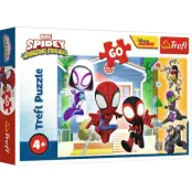 Trefl Marvel Spidey Pussel 60 bitar - Spiderman -  Leksaksaffären