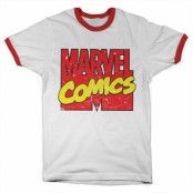 Vintage Marvel Comics Logo Ringer Tee, T-Shirt