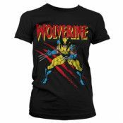 Wolverine Scratches Girly T-Shirt, T-Shirt