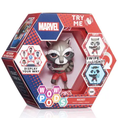 WOW! POD Marvel Rocket Raccoon led figure