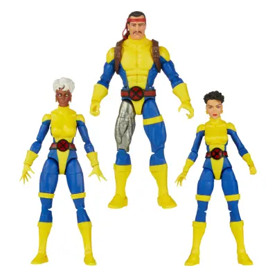 X-Men 60th Anniversary Marvel Legends Action Figure 3-Pack Storm, Marvel's Forge, Jubilee 15 cm