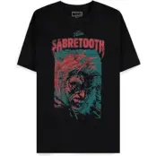 X-Men - Marvel T-shirt - Sabretooth - S XXL - för Herr - svart