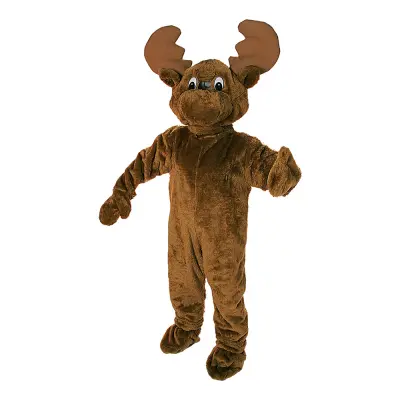 Älg Maskot Maskeraddräkt - One size