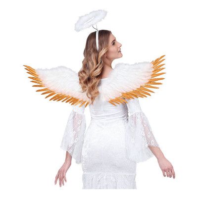 Änglavingar Vit/Guld