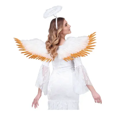 Änglavingar Vit/Guld