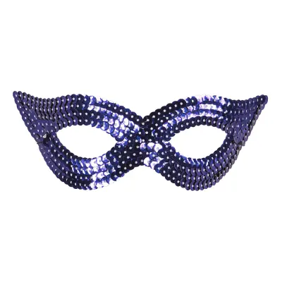 Ögonmask Paljett Lila
