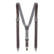 Hängslen Brun Läder - One size