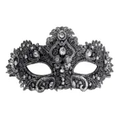 Ögonmask Strass Silver - One size