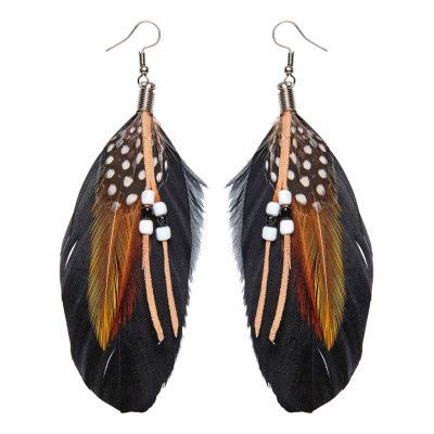Örhängen med Fjädrar