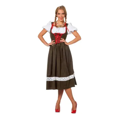 Österrikisk Dam Maskeraddräkt - 56