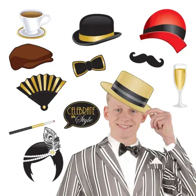 Fotoprops 20-talet - 12-pack