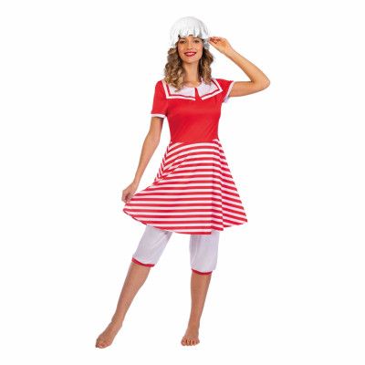 20-tals Badklänning Maskeraddräkt - Medium