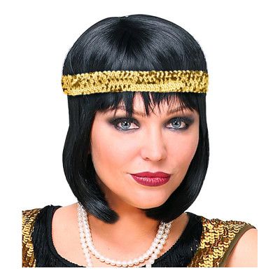 20-tals Paljett Pannband Guld - One size