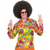 60-talets Groovy Hippie Maskeraddräktsskjorta för Herrar