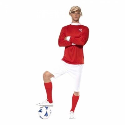 60-tals Fotbollsspelare Maskeraddräkt