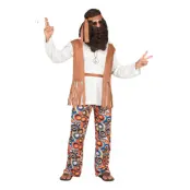 60-tals Hippie Maskeraddräkt - XX-Large