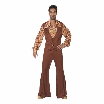 70-tals Dress Fruity Herr Maskeraddräkt - X-large
