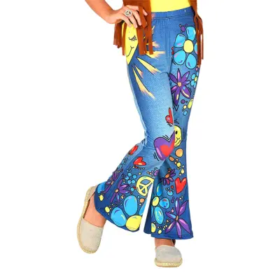 70-tals Hippie Byxor Barn - Small