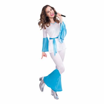 70-tals Popdrottning Maskeraddräkt - Medium