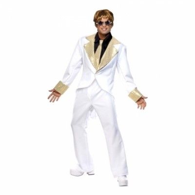 70-tals Rocket Man Maskeraddräkt