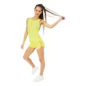 80-tals Aerobics Gul Maskeraddräkt - Small/Medium