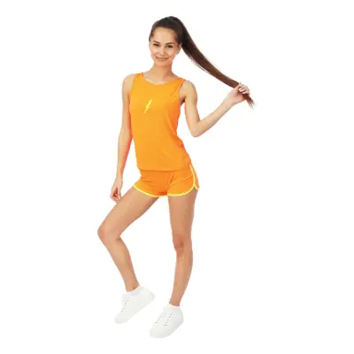 80-tals Aerobics Orange Maskeraddräkt - Small/Medium