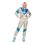 80-tals Holographic Träningsoverall - Medium