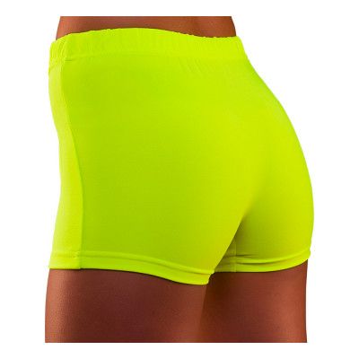 80-tals Hotpants Neongula - X-Small/Small