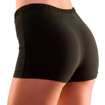 80-tals Hotpants Svarta - X-Small/Small