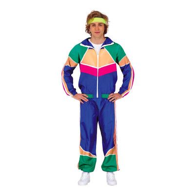 80-tals Joggingdress Kille Maskeraddräkt - Large