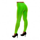 80-tals Leggings Neongröna - X-Small/Small