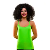 80-tals Linne Neongrön - Medium/Large