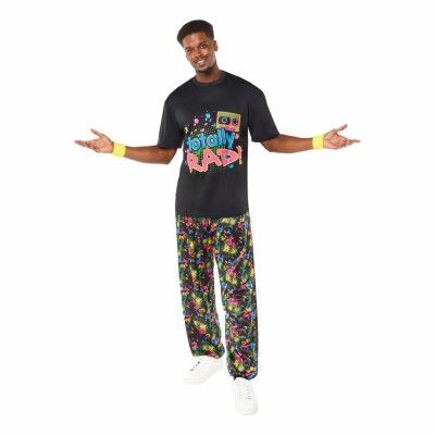 80-tals Totally Bad Maskeraddräkt - Medium