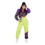 80-tals Tracksuit Deluxe Maskeraddräkt - Medium/Large