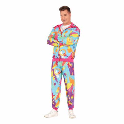 90-tals Träningsoverall Maskeraddräkt - Medium