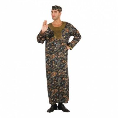 Afrikansk Kung Maskeraddräkt