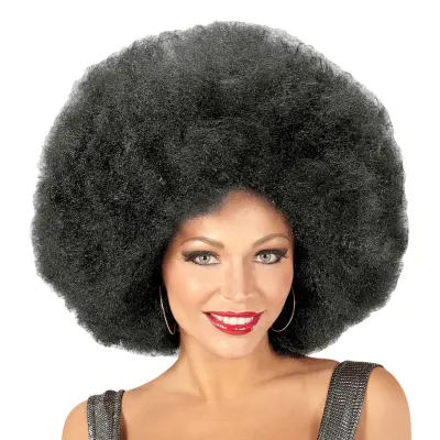 Afroperuk Svart - One size