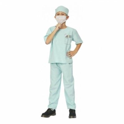 Akutläkare Barn Maskeraddräkt