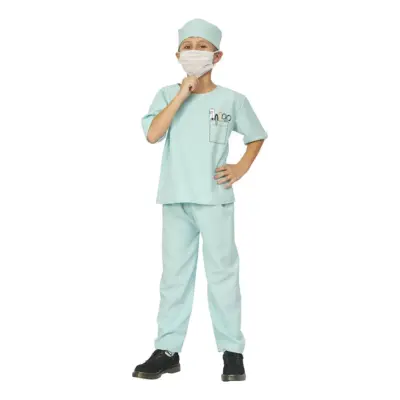 Akutläkare Barn Maskeraddräkt