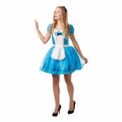 Alice i Underlandet Klänning Maskeraddräkt - Small
